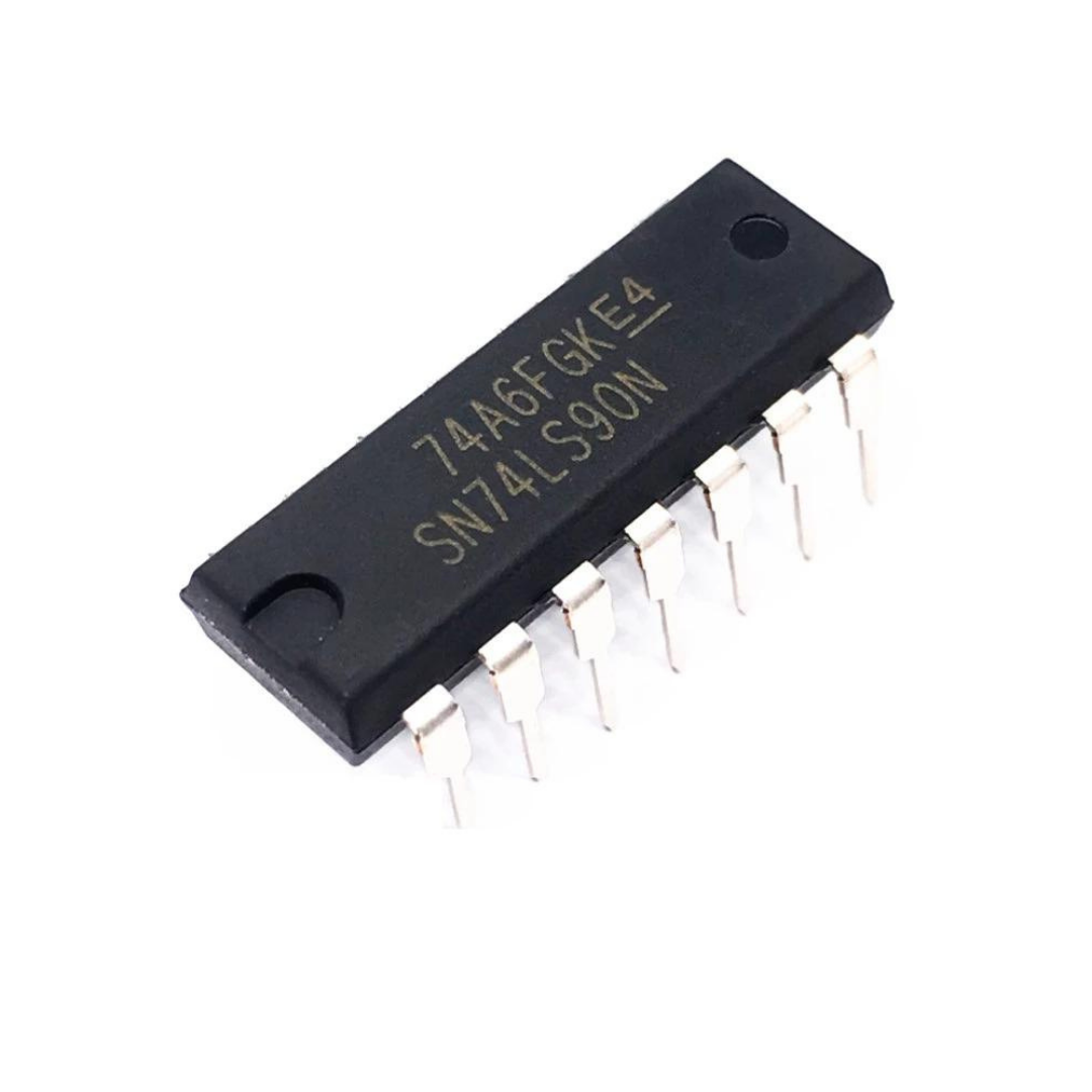 Circuito Integrado SN74LS90N PDIP-14 PTH - CI-TECH-SN74LS90N - Comecx Labs