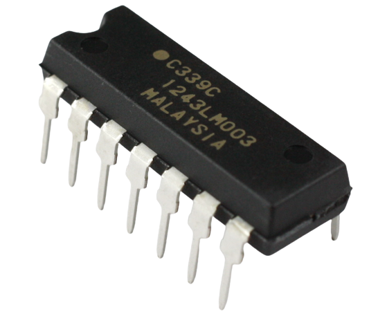 Circuito Integrado UPC339C DIP-14 PTH - CI-TECH-UPC339C - Comecx Labs