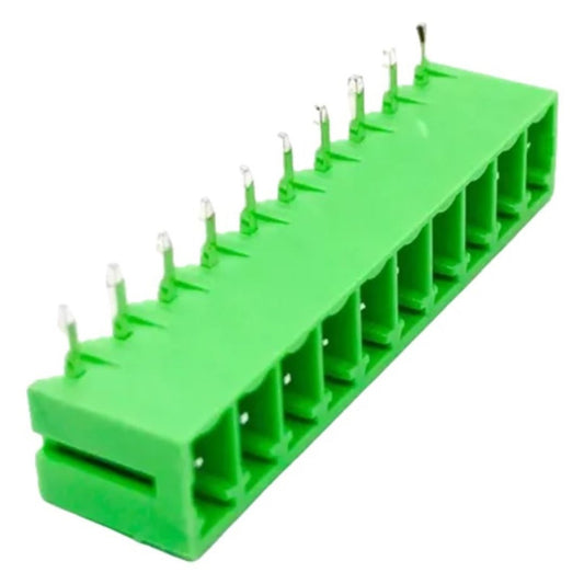 Conector Borne 10 Vias Macho 3.81mm 90º (KF2EDGR-3.81-10P) KEFA - MAN-CON-INDUSTRIAL-174828 - imagem 1 - Comecx Labs