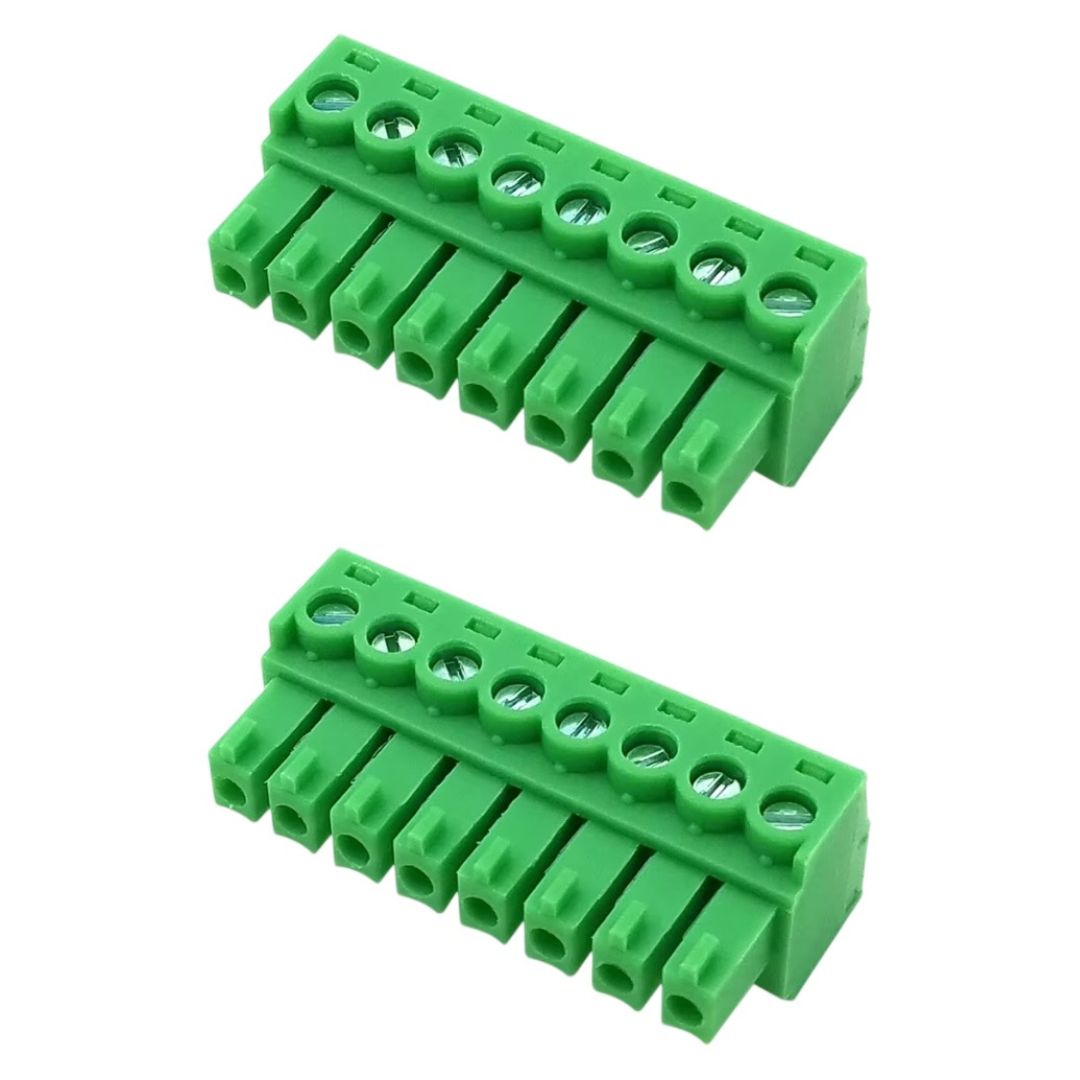 Conector Borne Fêmea 8 Vias 180º Passo 3.81mm (KF2EDGK-3.81-08P) - MAN-CON-INDUSTRIAL-244724 - imagem 1 - Comecx Labs