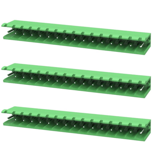 Conector Borne Macho 16 Vias Aberto 5.08mm 90º KF2EDGR-5.08-16P (STLZ16) - MAN-CON-INDUSTRIAL-171496 - imagem 1 - Comecx Labs