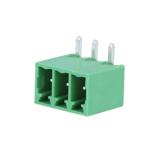 Conector Borne Macho 3 Vias Passo 3.5mm 90º KF2EDG-3.5-03P Fechado - MAN-CON-INDUSTRIAL-145268 - imagem 1 - Comecx Labs