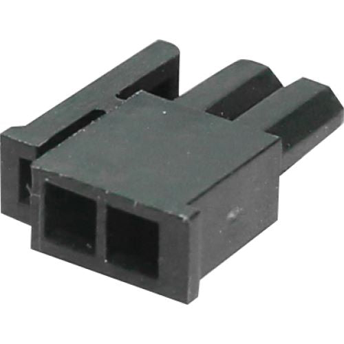 Conector Alojamento Micro Fit 2 vias 180° Graus Preto Fêmea 3,0MM (43025) - MAN-CON-MICROFIT-85028 - Comecx Labs