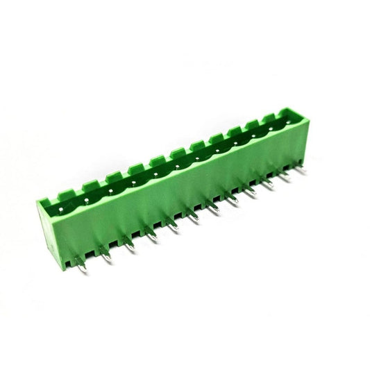 Conector Borne 12 Vias Macho Fechado Passo 5.08mm 90º (KF2EDGRC-5.08-12P) - MAN-CON-INDUSTRIAL-215428 - Comecx Labs
