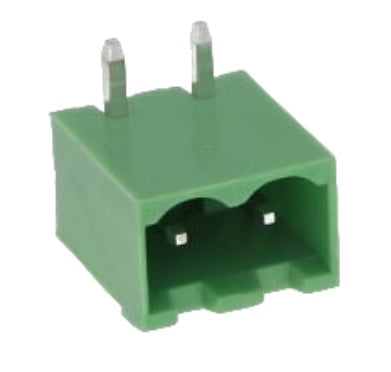 Conector Borne 2 Vias Macho Passo 5.08mm 90º KF2 EDGRC-5.08-02P Fechado - MAN-CON-INDUSTRIAL-145196 - Comecx Labs