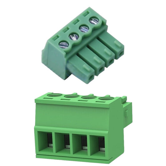 Conector Borne 4 Vias Fêmea 3.81mm 180º (KF2EDGK-3.81-04P) - MAN-CON-INDUSTRIAL-176412 - Comecx Labs