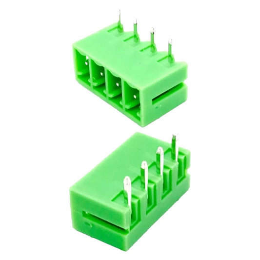 Conector Borne 4 Vias Macho 3.81mm 90º (KF2EDGR-3.81-04P) KEFA - MAN-CON-INDUSTRIAL-174846 - Comecx Labs