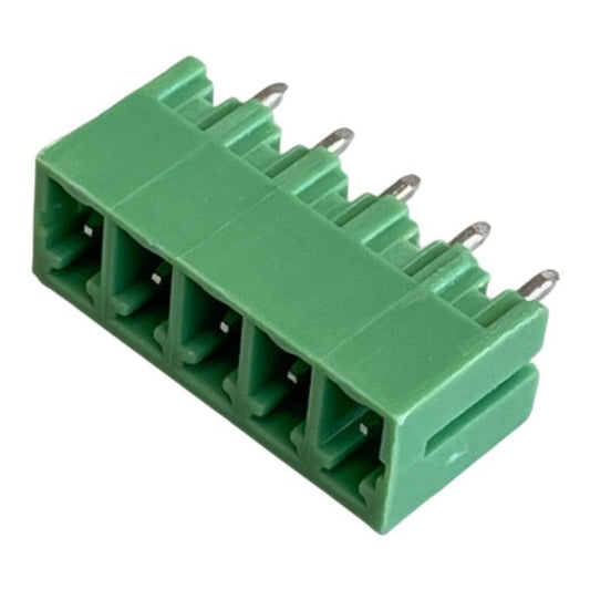 Conector Borne 5 Vias Macho 180º 3.81mm (KF2EDGV-3.81-05P) KEFA - MAN-CON-INDUSTRIAL-191514 - Comecx Labs