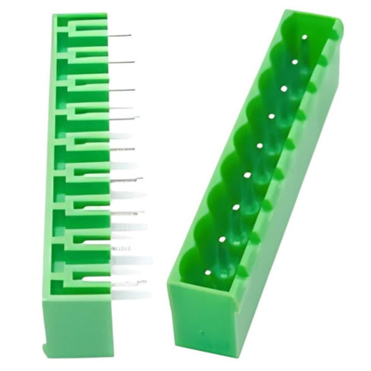 Conector Borne 9 Vias Macho Passo 5.08mm 90º (KF2EDGRC-5.08-09P) STLZ09 Fechado - MAN-CON-INDUSTRIAL-153414 - Comecx Labs