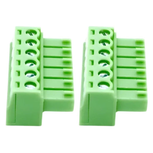 Conector Borne Fêmea 6 Vias 90º Passo 3.81mm (KF2EDGK-3.81-06P) - MAN-CON-INDUSTRIAL-244538 - Comecx Labs