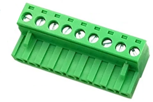 Conector Borne Fêmea 9 Vias Verde 5.08mm 90° KF2EDGK-5.08-09P - MAN-CON-INDUSTRIAL-145232 - Comecx Labs