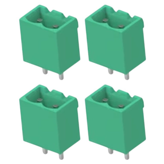 Conector Borne Macho 2 Vias 180º Passo 5.08mm (KF2EDGVC-5.08-02P) Fechado - MAN-CON-INDUSTRIAL-244520 - Comecx Labs