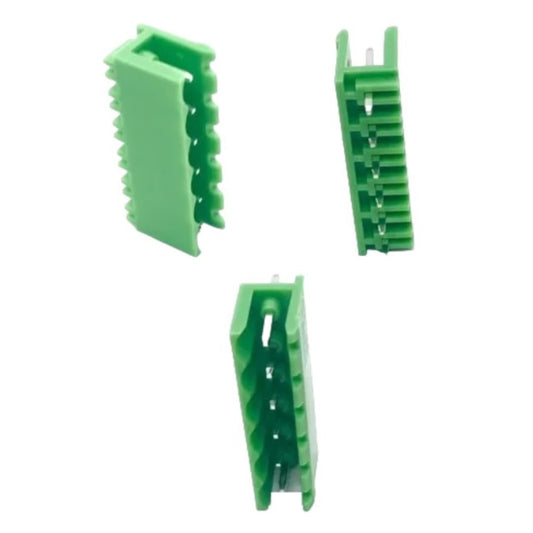 Conector Borne Macho 6 Vias Aberto 5.08mm 180º KF2EDGV-5.08-06P (STLZ06) - MAN-CON-INDUSTRIAL-168004 - Comecx Labs