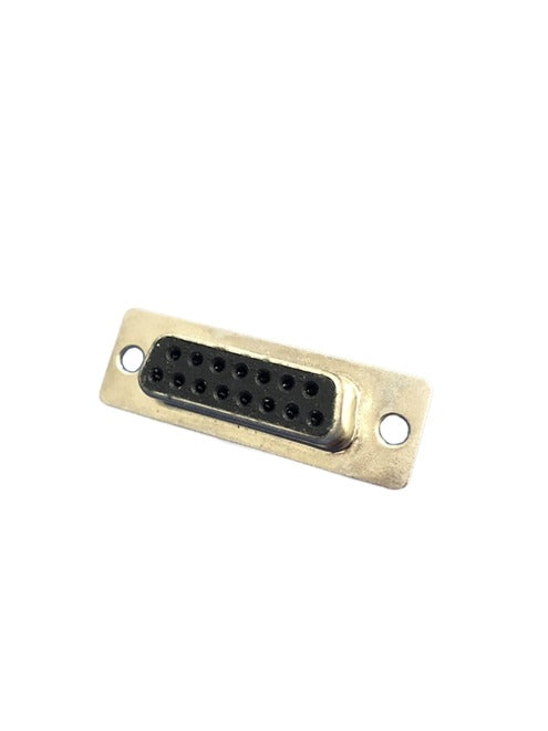 Conector DB15 Fêmea para Solda Fio 180º Graus (DB-15) - MAN-CON-DB-97741 - Comecx Labs