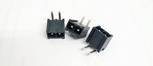 Conector Header Isolado 2 Vias Macho 90° Passo 4.19 mm (IPBT-102-H1-T-S-RA-K) - MAN-CON-MICROFIT-34741 - Comecx Labs