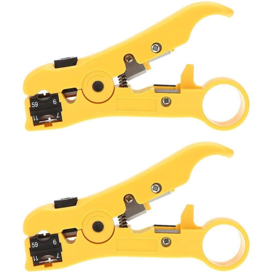 Desencapador de Cabos Universal UTP STP RG-59 RG-6 9PO - FER-DESC-UTP-9PO - Comecx Labs