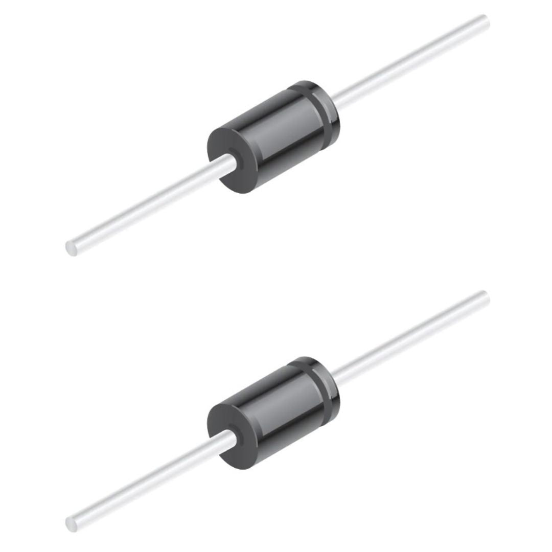 Diodo Retificador 1N4007 DO-41 1000V 1A PTH - COMP-DIODO-1387 - Comecx Labs