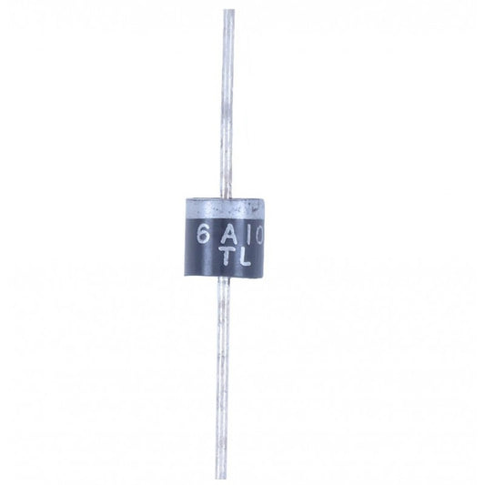 Diodo Retificador 6a10 (6A - 1000V) - COMP-DIODO-2121 - Comecx Labs