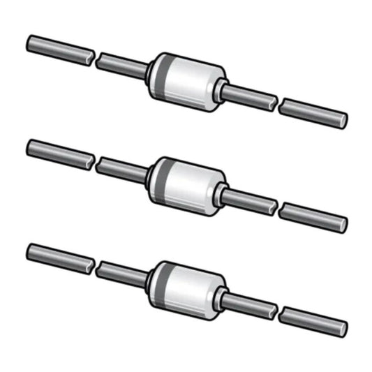 Diodo Zener 1N4738ARL 8.2V 1W DO-41 Onsemi - COMP-DIODE-1N4738ARL - Comecx Labs
