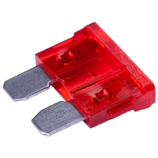Fusível Lâmina 10A Médio - Vermelho (ZH270A) - MAN-PROT-FUSE-172064 - Comecx Labs