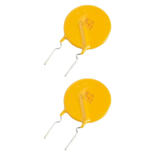 Fusível Rearmável PPTC 72V 500mA (72R050XU) Polyfuse - MAN-PROT-FUSE-17535 - Comecx Labs