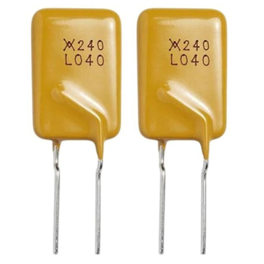 Fusível Rearmável PPTC RF0003-000 240V 5.5A (L040) LVR040K - MAN-PROT-FUSE-204978 - Comecx Labs