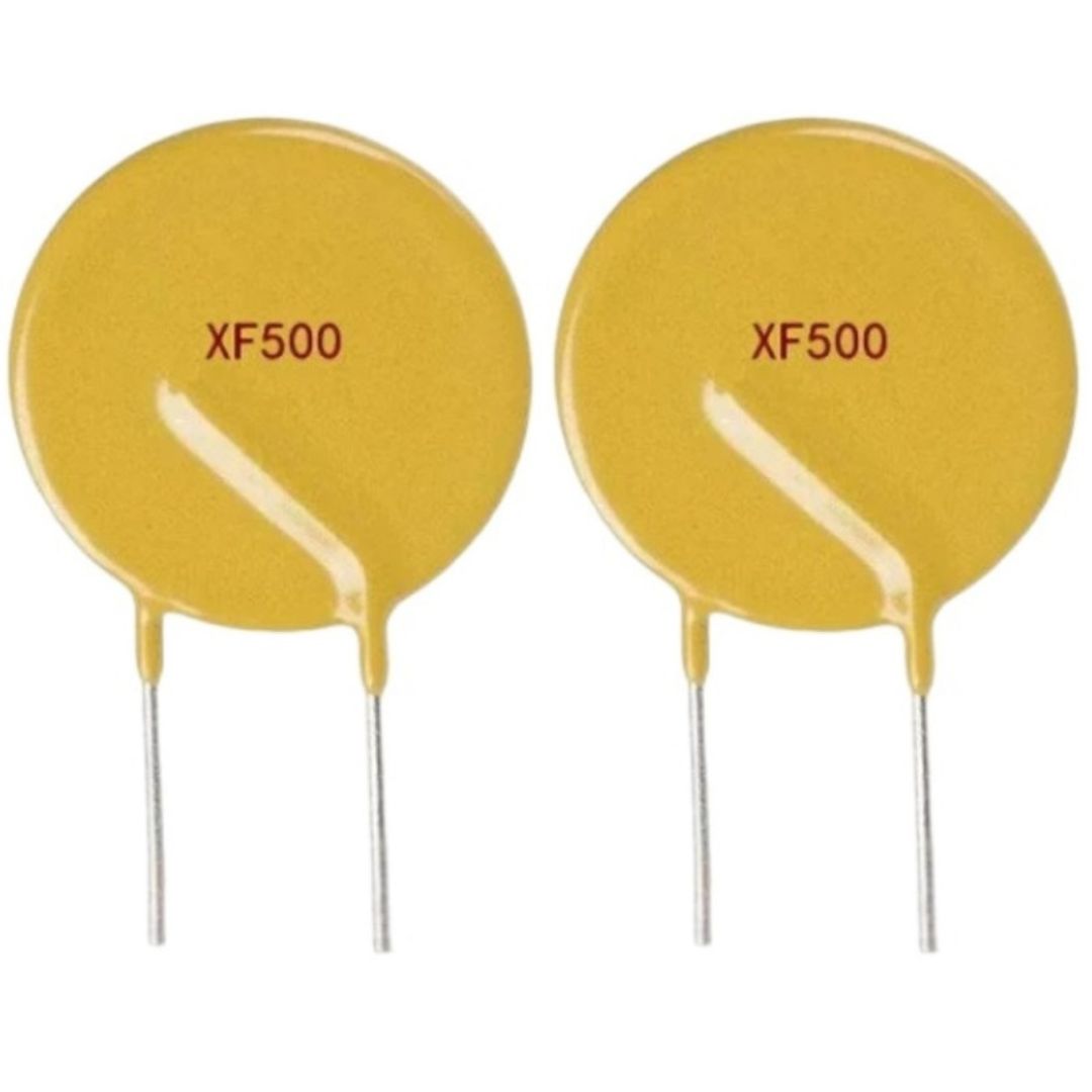 Fusível Rearmável PPTC RXEF500 72V 5A (XF500) - MAN-PROT-FUSE-178098 - Comecx Labs