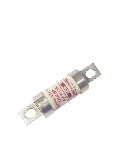 Fusível Ultra-Rápido F101-25x54x92 500V 50A - MAN-PROT-FUSE-39633 - Comecx Labs