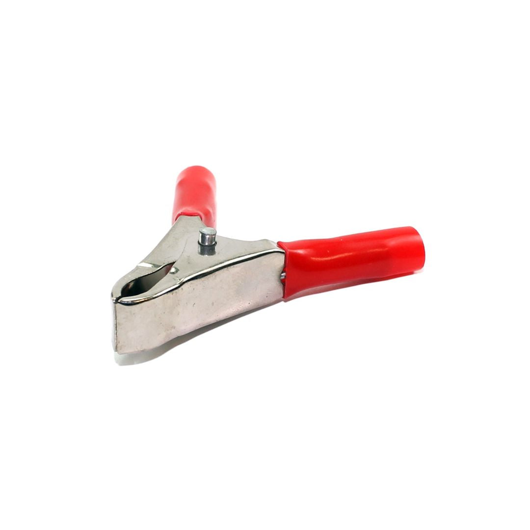 Garra Jacare WD-020 ( WD020 ) Vermelho 10A 55mm - PROTO-GARRA-WD020-VERM-55 - Comecx Labs