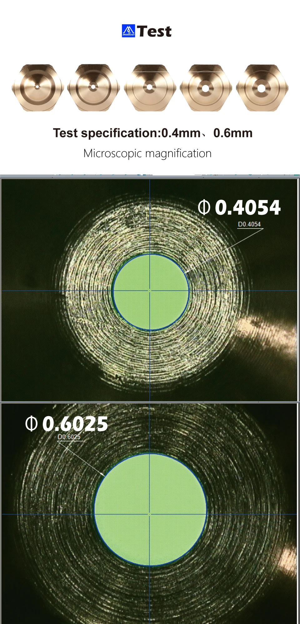 Kit 3 bicos NF Volcano para impressora 3D - imagem 12 - Comecx Labs