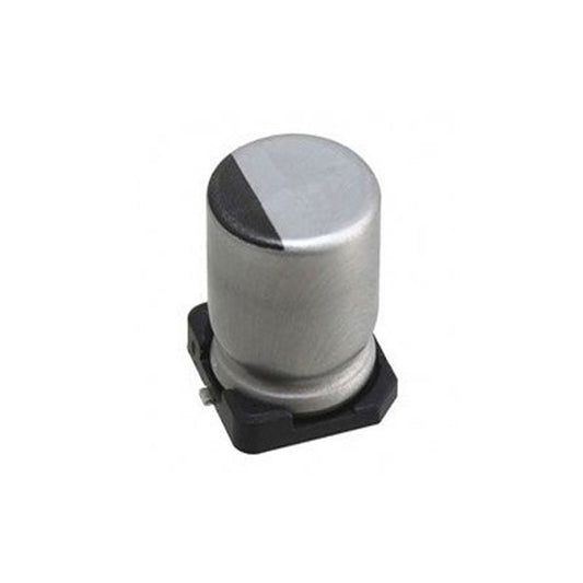 Kit com 20 Capacitores Eletrolíticos SMD 220uF 25V - KIT-CAP-ELET-SMD-220UF-25V-20 - imagem 1 - Comecx Labs