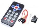 Kit Controle Remoto IR com Receptor e Bateria para Arduino - Comecx Labs