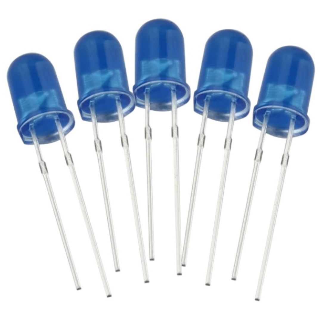 Led Difuso Azul 5MM 800MCD 465NM - COMP-LED-206896 - Comecx Labs
