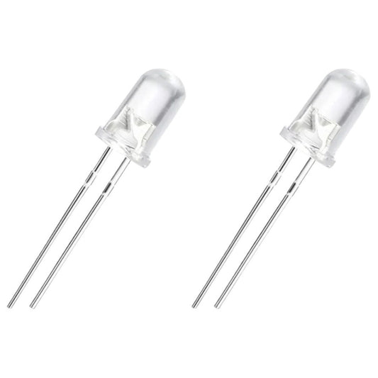 LED Alto Brilho Verde 5mm Transparente 22000-25000mcd - LED-209440 - Comecx Labs