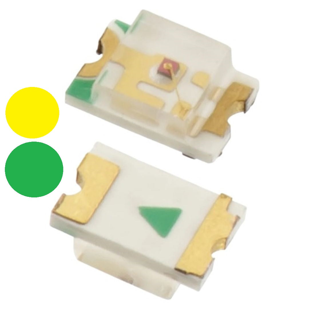 LED SMD Verde Amarelo KP-2012SGC 0805 Kingbright - COMP-SENSOR-KP-2012SGC - Comecx Labs