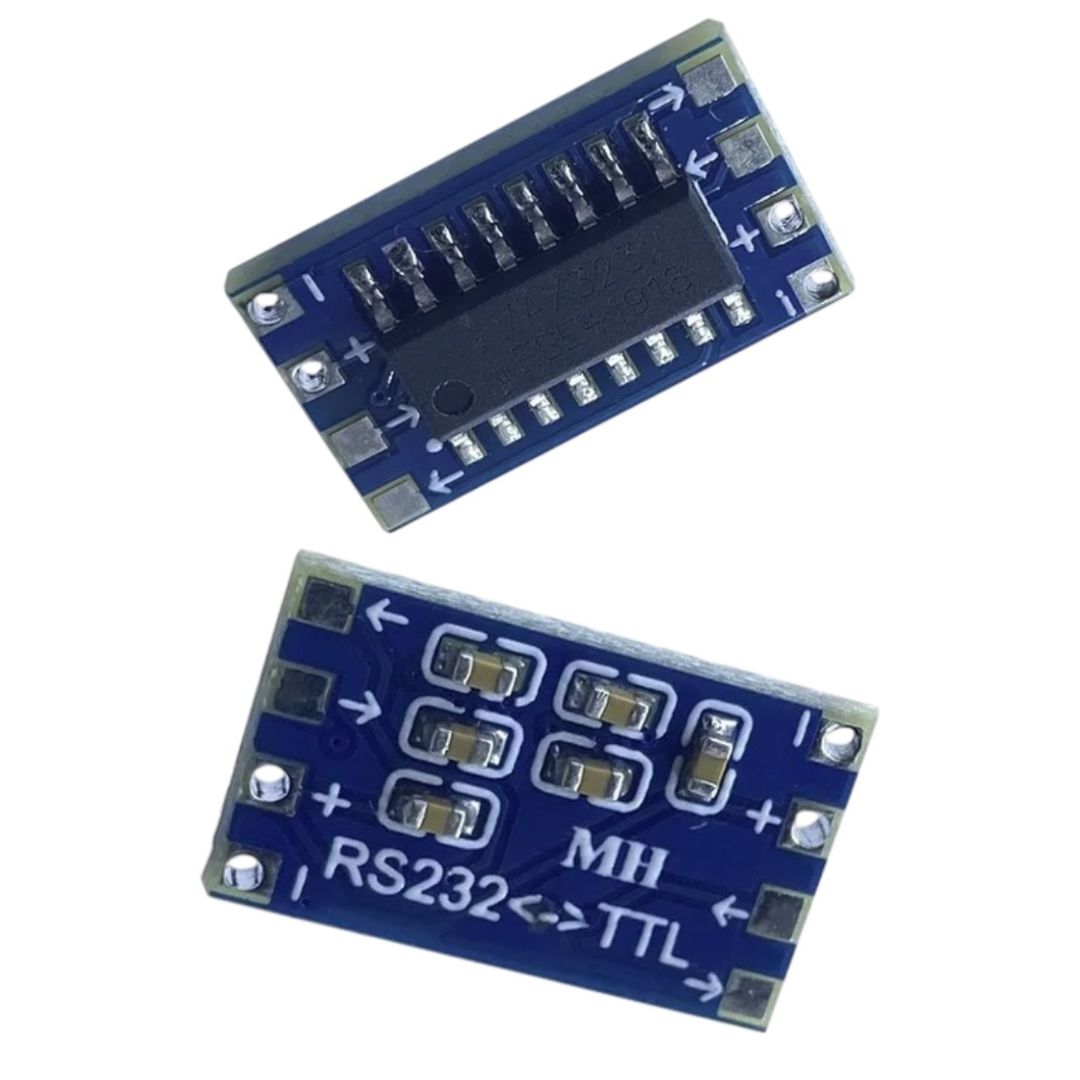 Mini Módulo Conversor RS232 para TTL MAX3232 - MOD-COM-RS232TTL-MINI - Comecx Labs