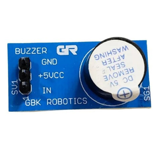 Módulo Buzzer Ativo 5V SG1 - MOD-BUZZER-ATIVO-5V-SG1 - Comecx Labs