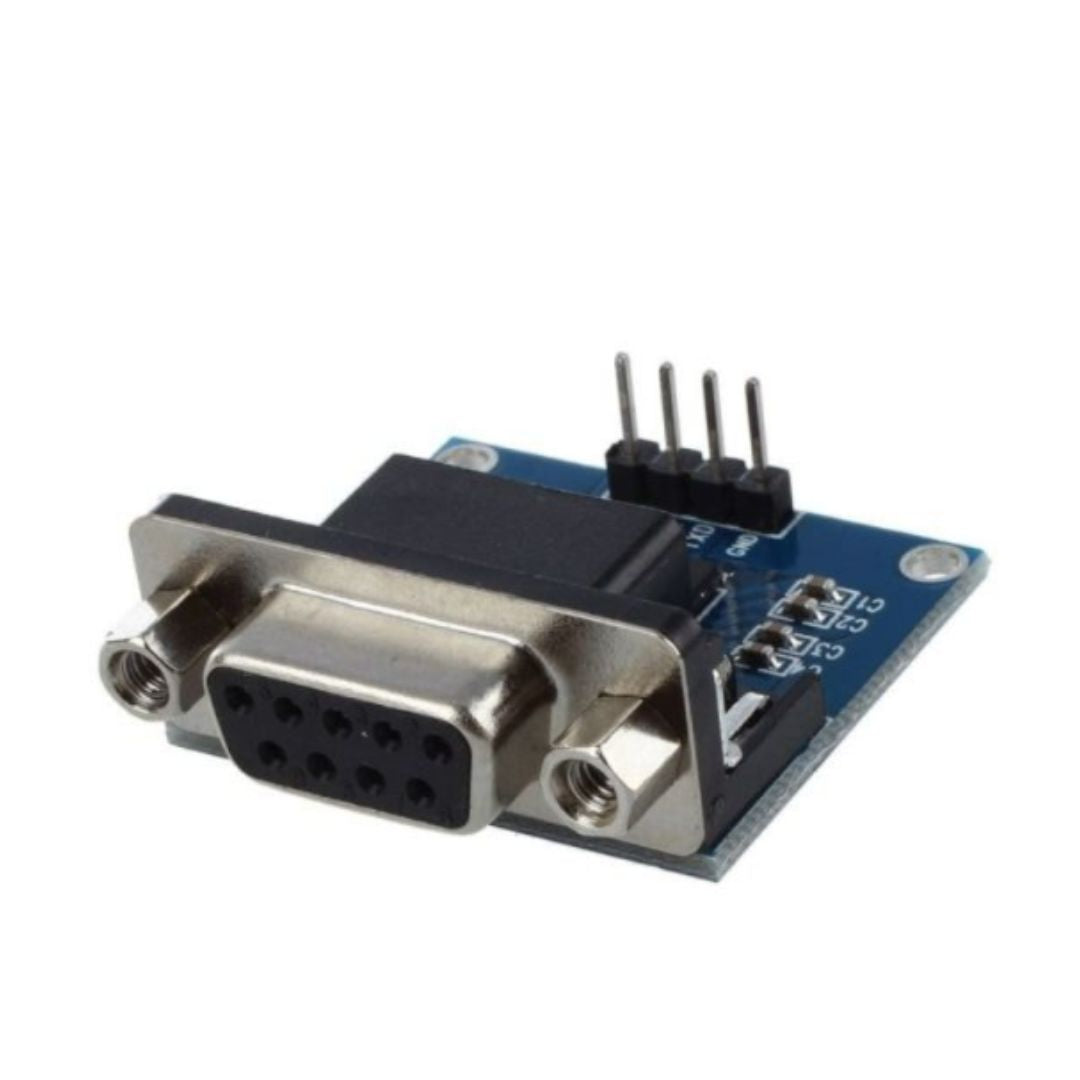 Módulo Conversor RS232 para TTL MAX3232 com DB9 - MOD-COM-RS232TTL-DB9 - Comecx Labs