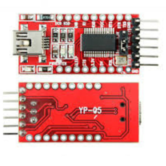 Módulo FTDI USB Serial FT232 para TTL RS232 - MOD-COM-FT232-TTL - Comecx Labs