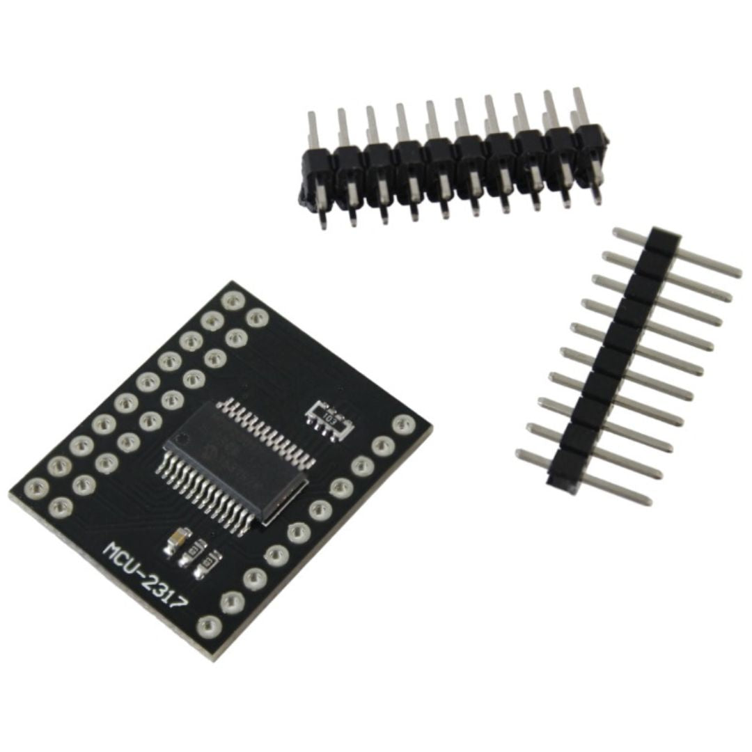 Módulo MCP23017 Expansor de Portas I2C SPI 16 Bits - MOD-EXP-MCP23017-I2C - Comecx Labs
