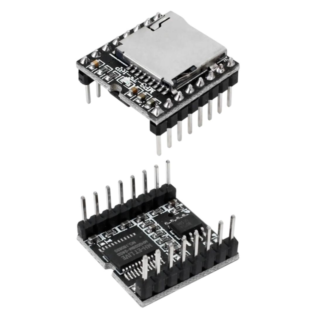 Módulo MP3 DFPlayer Mini - MOD-AUD-DFPLAYER-MINI - Comecx Labs