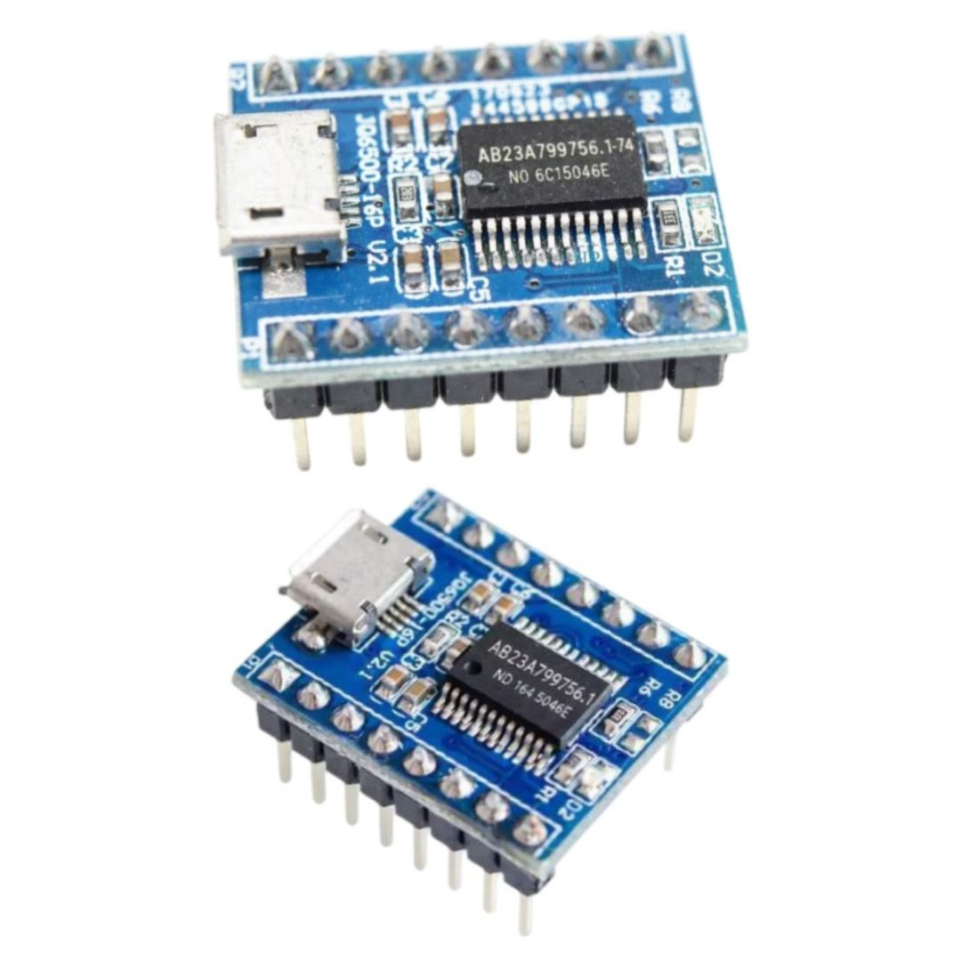 Módulo Player MP3 JQ6500 Micro USB - MOD-AUD-JQ6500 - Comecx Labs