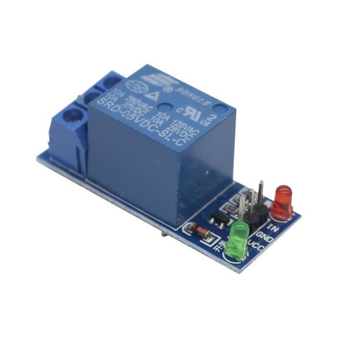 Módulo Relé Arduino 1 Canal 5V 10A SRD-05VDC-SL-C - MOD-RELE-1CH - Comecx Labs