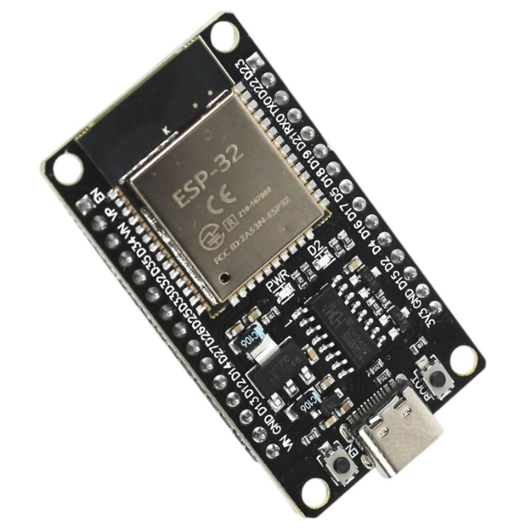 Módulo Wifi + Bluetooth ESP32 NODEMCU CH340 30 PINOS USB TIPO C (ESP-32) - CTRL-ESP32-NODEMCU - Comecx Labs