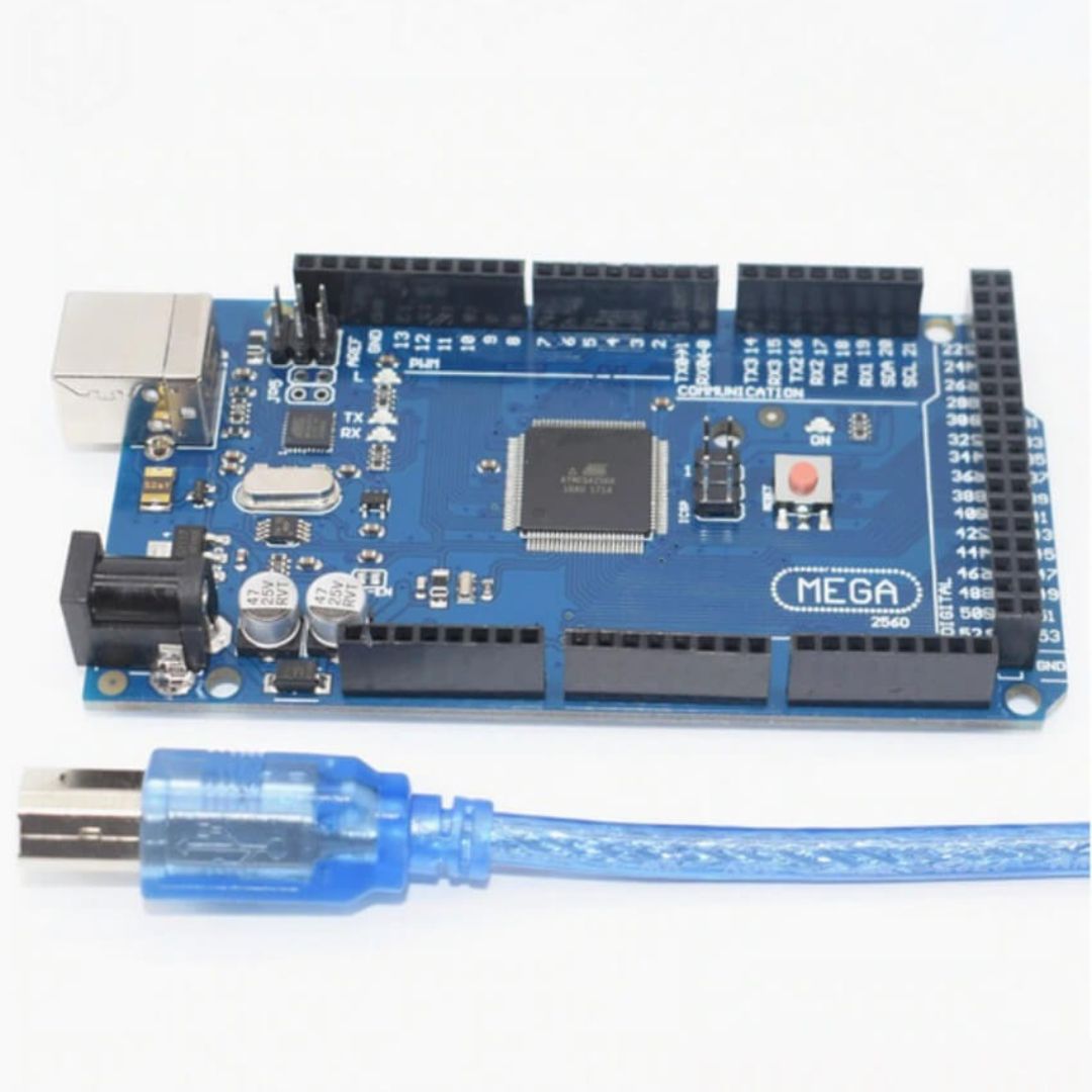 Placa Arduino Mega 2560 R3 Chip 16U2 SMD com Cabo USB - CTRL-ARD-MEGA2560-R3 - Comecx Labs