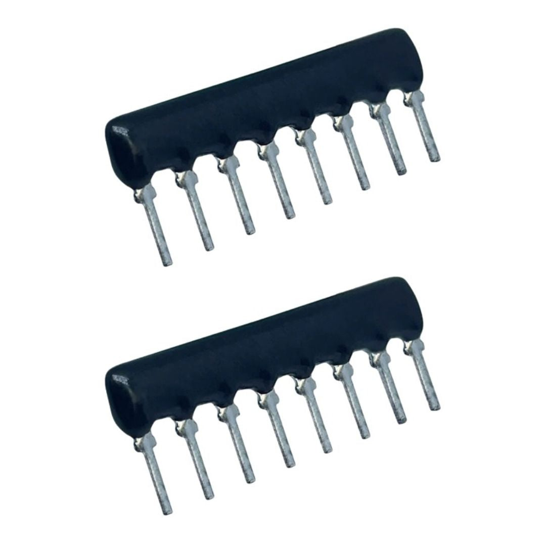 Rede Resistiva 8K2 SIP 8 Pinos 7 Elementos 5% - RESNET-102011 - Comecx Labs