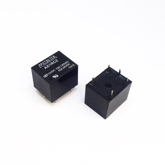 Rele 12v 15a 5 pinos - Metaltex (AX1RC2) - MAN-PROT-RELAY-13469 - Comecx Labs