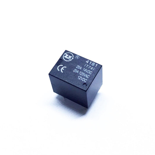 Rele 12v 20a 5 pinos 125v (T74) - Zx - MAN-PROT-RELAY-8055 - Comecx Labs