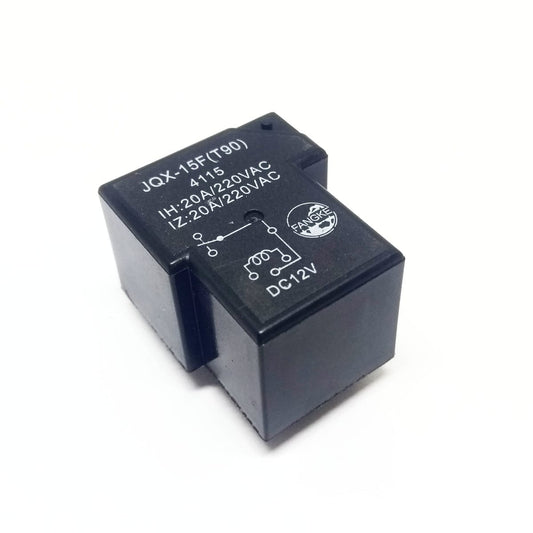 Rele 12v 20a 6 pinos JQX-15F (T90) - Fangke - MAN-PROT-RELAY-5959 - Comecx Labs