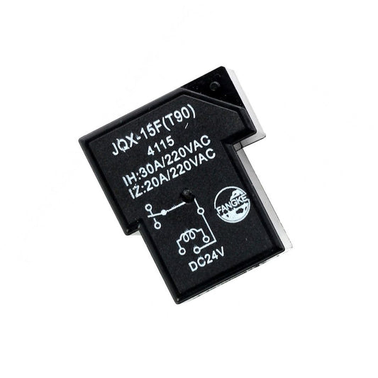 Rele 24V 30A 6 Pinos JQX-15F (T90) - FANGKE - MAN-PROT-RELAY-76129 - Comecx Labs